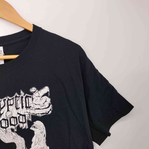 ジャーマン デスメタル バンド 来日 アートワーク プリント S/S Tシャツ メンズ import:L