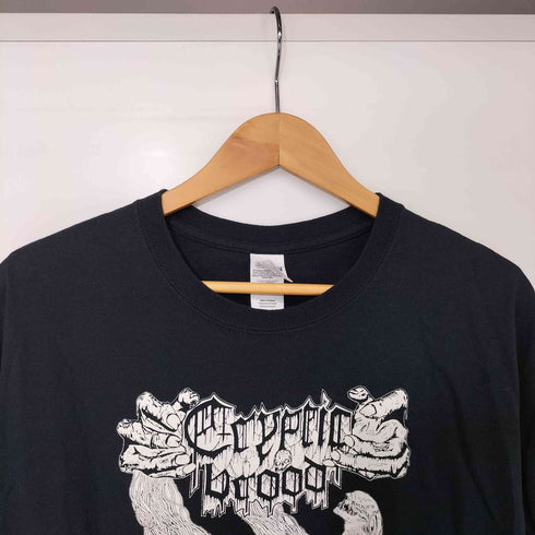 ジャーマン デスメタル バンド 来日 アートワーク プリント S/S Tシャツ メンズ import:L