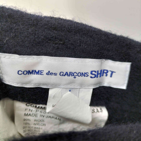 コムデギャルソンシャツ COMME des GARCONS SHIRT 24AW Wool Nylon Thin Serge Garment Treated Pants ウール縮絨 パンツ メンズ JPN:L