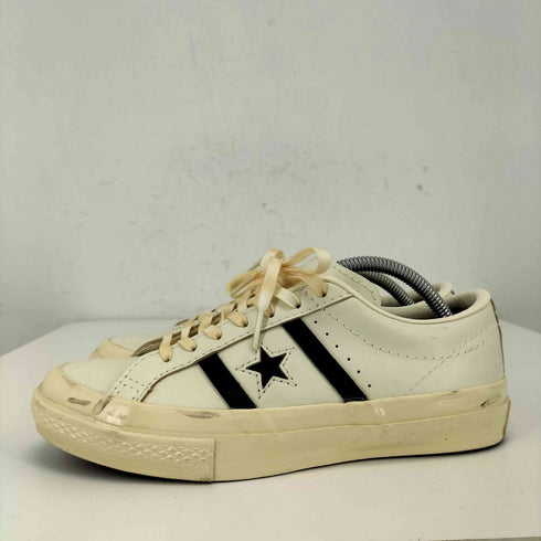 コンバースオールスター CONVERSE ALLSTAR STAR&BARS US LEATHER レディース JPN:24.5