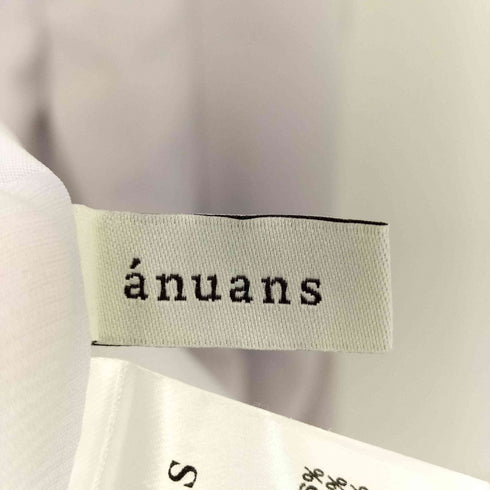 アニュアンス anuans ダブルストラップナローキャミワンピース レディース S