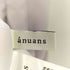 アニュアンス anuans ダブルストラップナローキャミワンピース レディース S