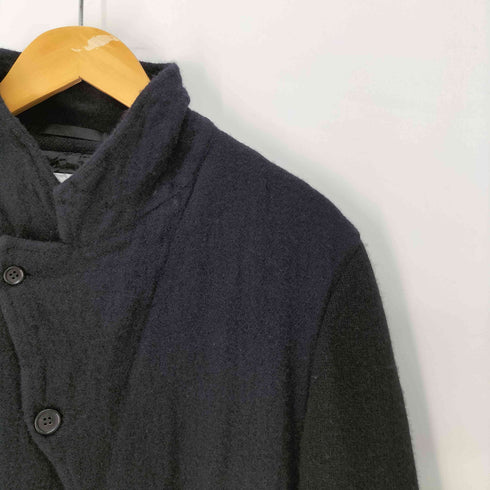 コムデギャルソンシャツ COMME des GARCONS SHIRT 24AW wool nylon thin serge garment treated ウール縮絨 袖ニット 4B ジャケット メンズ JPN:XL