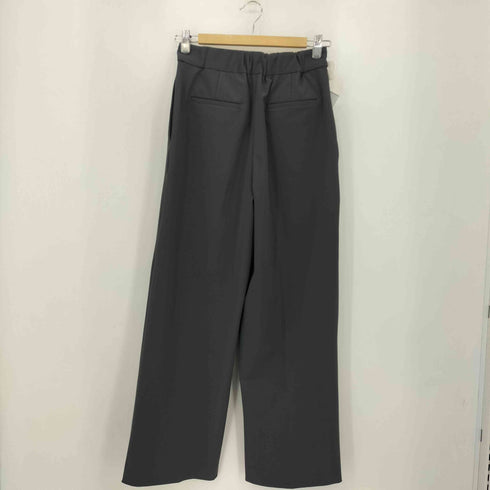 プラステ PLST ハイストレッチトリコット スリットストレートパンツ レディース S