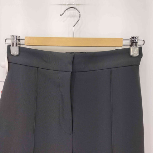 プラステ PLST ハイストレッチトリコット スリットストレートパンツ レディース S