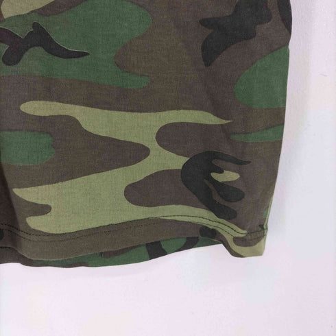 ロスコ ROTHCO USA製 コットンポリ カモフラ ポケット Tシャツ メンズ