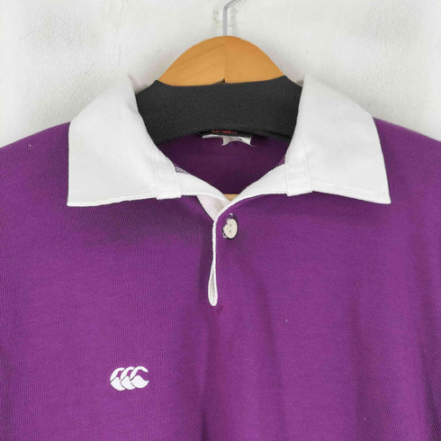 カンタベリー CANTERBURY L/S ラグビーシャツ ポロシャツ メンズ 40-100