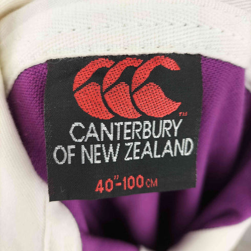 カンタベリー CANTERBURY L/S ラグビーシャツ ポロシャツ メンズ 40-100