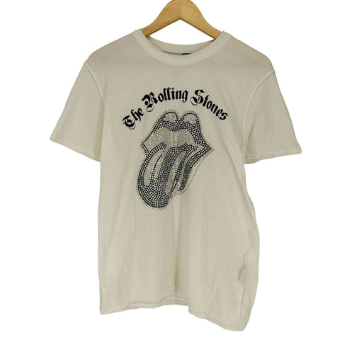 アンプリファイド AMPLIFIED MADE IN ENDLAND スタッズデザイン ラインストーン バンドTシャツ Y2K レディース S