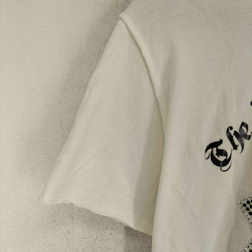 アンプリファイド AMPLIFIED MADE IN ENDLAND スタッズデザイン ラインストーン バンドTシャツ Y2K レディース S