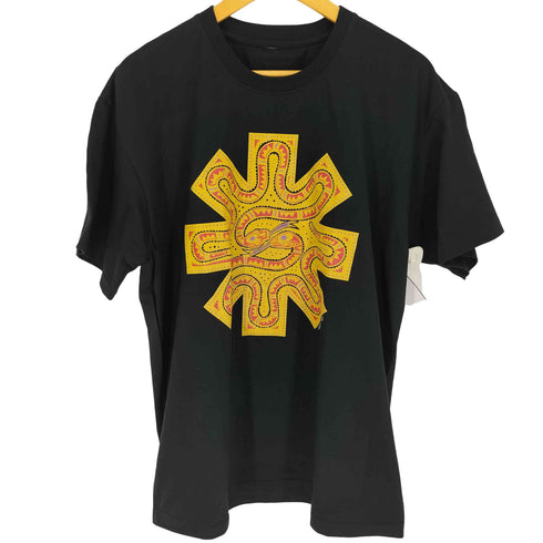 バンドプリント クルーネック Tシャツ メンズ