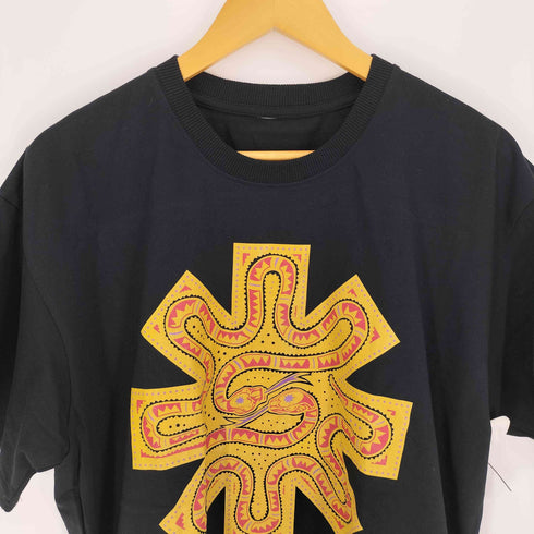 バンドプリント クルーネック Tシャツ メンズ