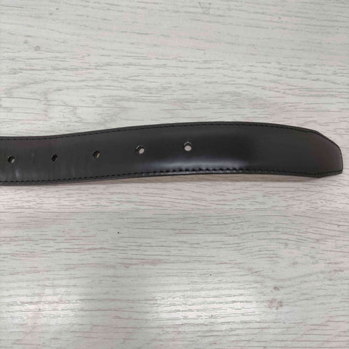 エルエルビーン L.L.Bean USA製 Genuine Full Grain Leather 本革 ゴールドバックル レザーベルト メンズ 34