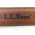 エルエルビーン L.L.Bean USA製 Genuine Full Grain Leather 本革 ゴールドバックル レザーベルト メンズ 34