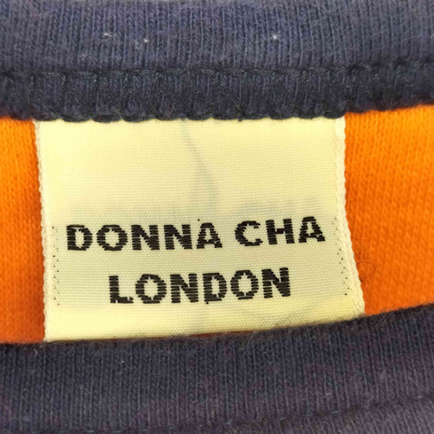 DONNA CHA LONDON Y2K 英国製 英文字 Tシャツ レディース 36