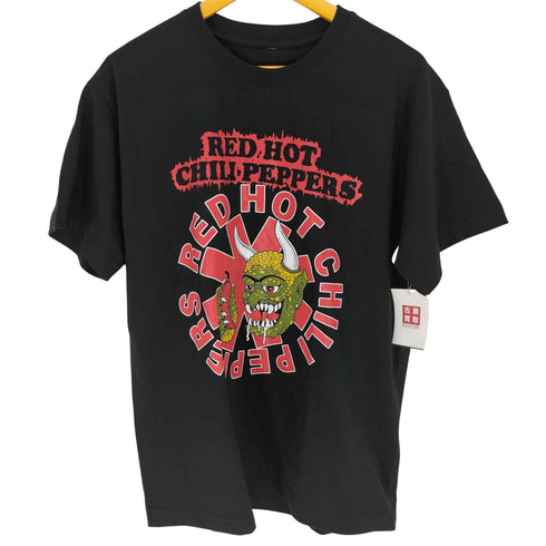 バンドプリント クルーネック Tシャツ メンズ