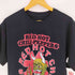 バンドプリント クルーネック Tシャツ メンズ