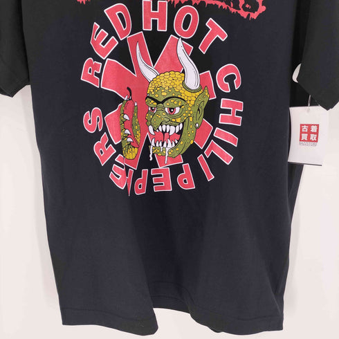 バンドプリント クルーネック Tシャツ メンズ