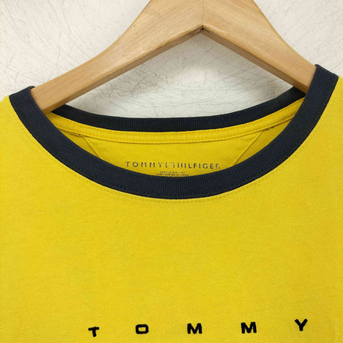 トミーヒルフィガー TOMMY HILFIGER ロゴプリント クルーネックTシャツ メンズ import:M