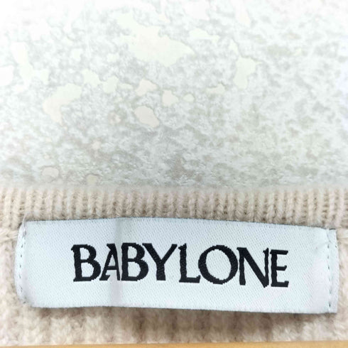 バビロン BABYLONE リブ Vネック ニット レディース FREE