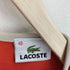 ラコステ LACOSTE 鹿の子 ノースリーブ ひざ丈 ワンピース レディース JPN:40