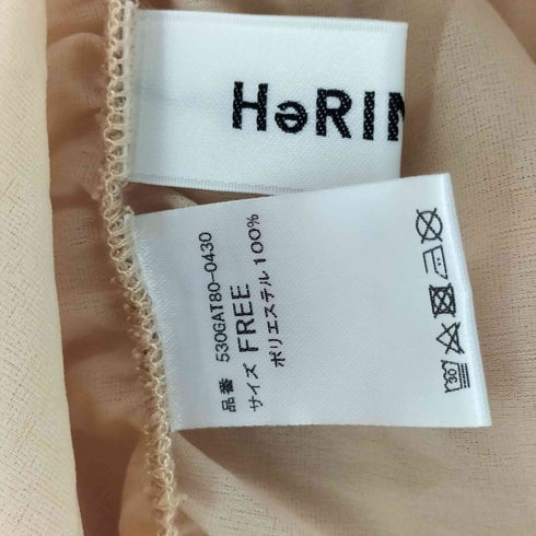 ヘリンドットサイ HeRIN.CYE Sheer mellow top レディース FREE
