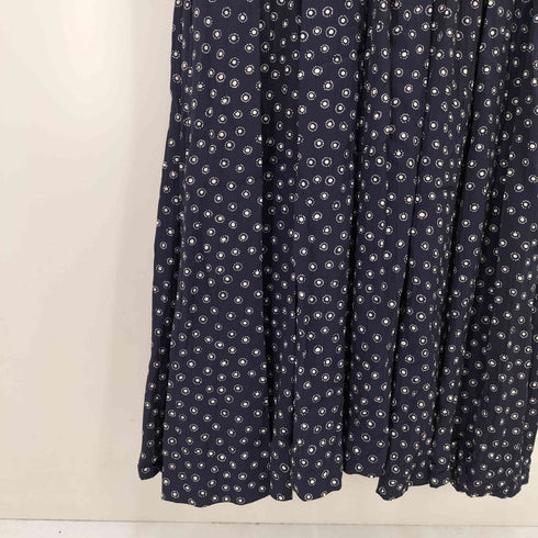リズクレイボーン LIZ Claiborne レーヨン総柄ワンピース レディース 8
