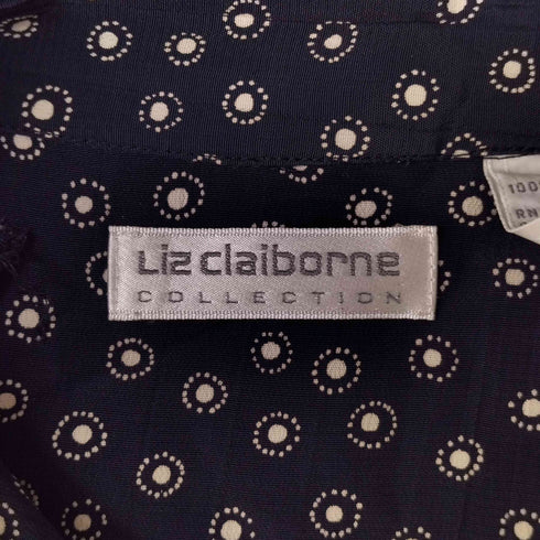 リズクレイボーン LIZ Claiborne レーヨン総柄ワンピース レディース 8