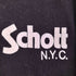 ショット Schott USA製 袖プリント Tシャツ メンズ import:L