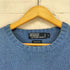 ポロバイラルフローレン Polo by RALPH LAUREN 100%COTTON ポニー刺繍クルーネックニット メンズ import:L