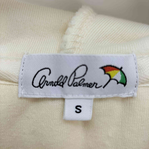 アーノルドパーマー Arnold Palmer ロゴワッペン 刺繍 ボア ジップアップパーカー メンズ import:S
