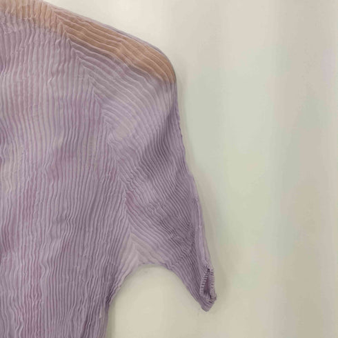 イッセイミヤケ ISSEY MIYAKE プリーツ Pleats 半袖カットソー レディース 2