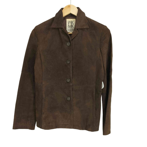 ミッシェルクラン MICHEL KLEIN ピッグレザージャケット レディース JPN:38