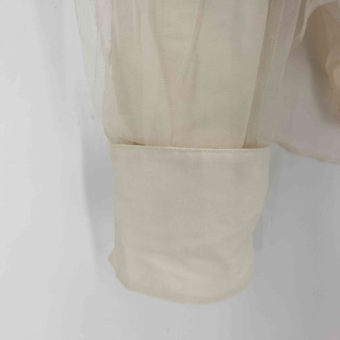 マウジー moussy TULLE LAYERED シャツ レディース FREE