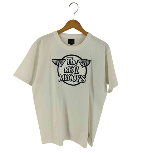 ザリアルマッコイズ THE REAL McCOYS ロゴプリント Tシャツ メンズ 42