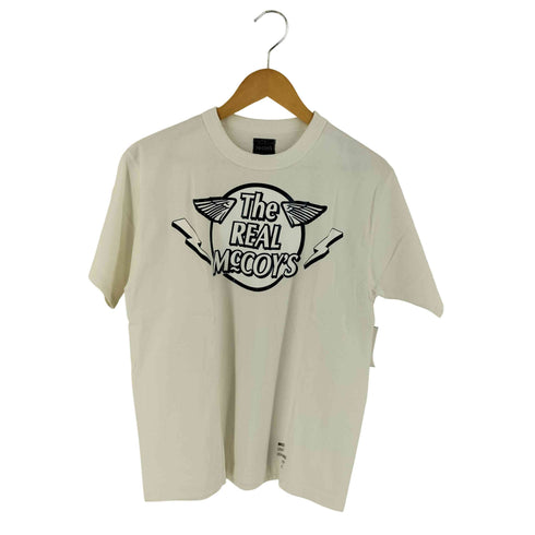 ザリアルマッコイズ THE REAL McCOYS ロゴプリント Tシャツ メンズ 42