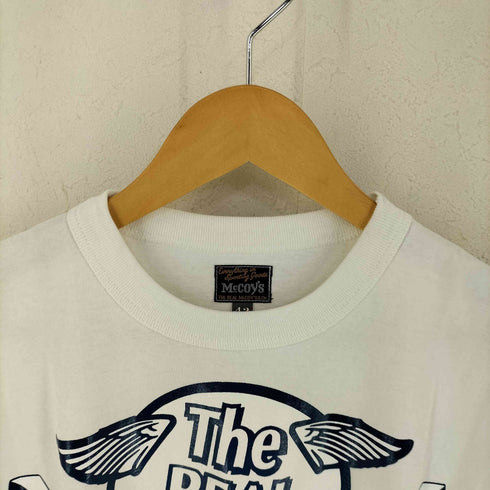 ザリアルマッコイズ THE REAL McCOYS ロゴプリント Tシャツ メンズ 42