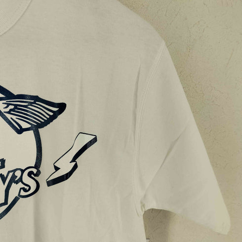 ザリアルマッコイズ THE REAL McCOYS ロゴプリント Tシャツ メンズ 42