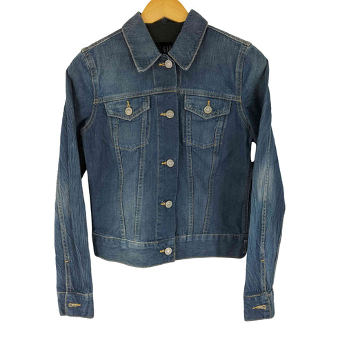 ギャップ Gap 00S デニムトラッカージャケット レディース JPN:S
