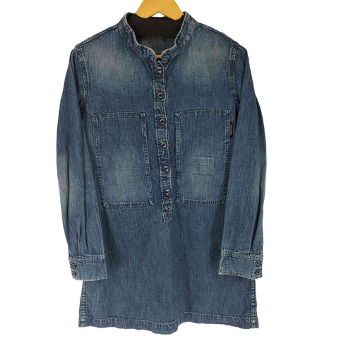 ヒステリックグラマー HYSTERIC GLAMOUR バックプリント インディゴ デニムワンピース レディース FREE