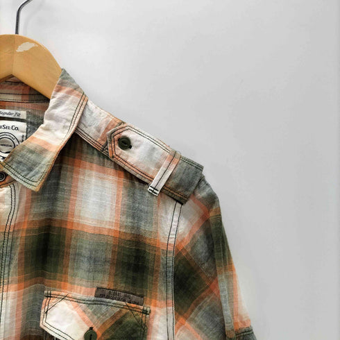 ディーゼル DIESEL オンブレチェック S/Sシャツ メンズ JPN:M