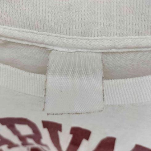 カレッジ フットボールプリント S/S シングルスステッチ Tシャツ レディース