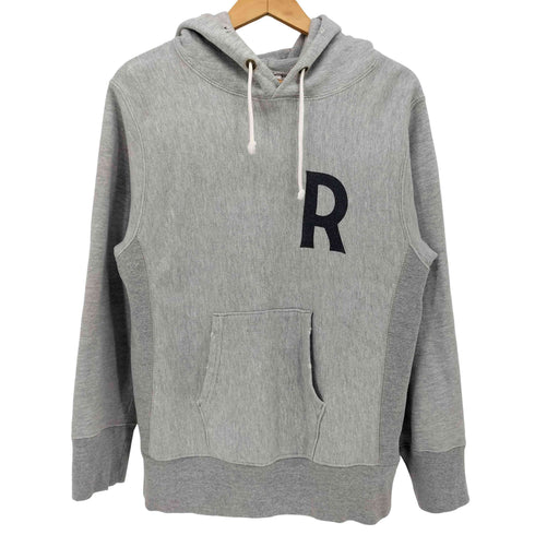 チャンピオン Champion 別注 REVERSE WEAVE 染み込みプリント ダメージ加工 プルオーバー パーカー メンズ import:M