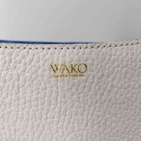 ワコー WAKO 銀座和光 Sac de Temps 2WAY レザー ハンドバッグ ショルダーバッグ レディース