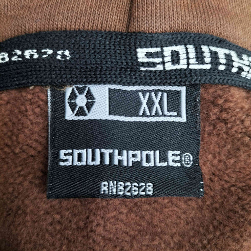 サウスポール SOUTHPOLE ロゴ刺繍 フーディ メンズ JPN:XXL