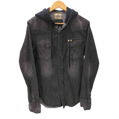 ラングラー Wrangler フード付きウエスタンデニムシャツ メンズ JPN:L