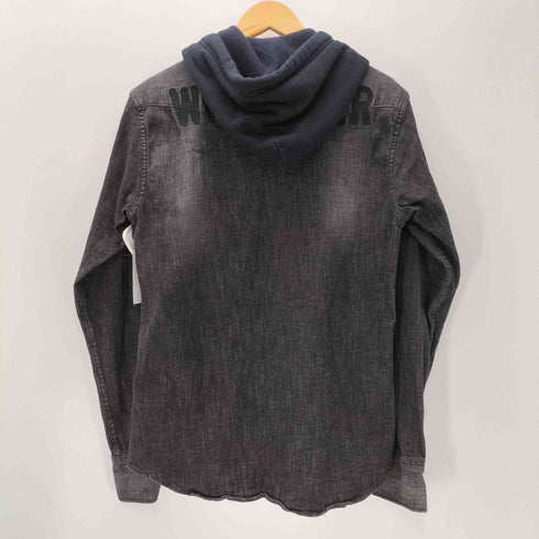 ラングラー Wrangler フード付きウエスタンデニムシャツ メンズ JPN:L