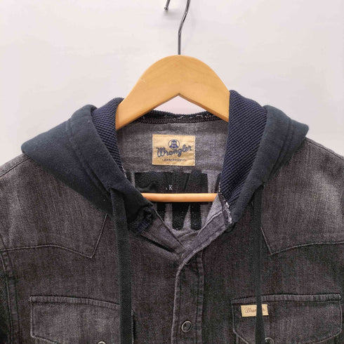 ラングラー Wrangler フード付きウエスタンデニムシャツ メンズ JPN:L
