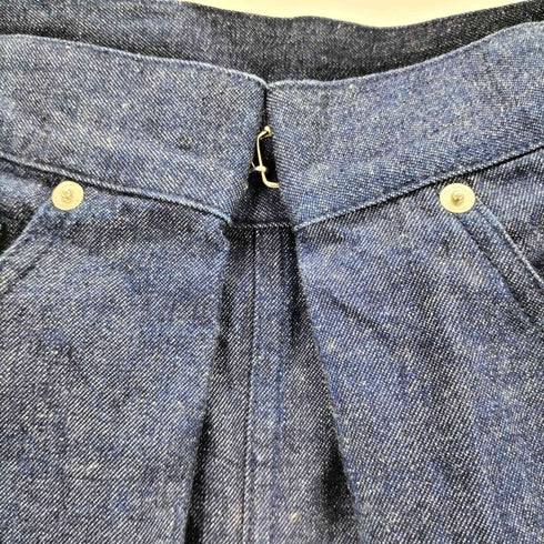 ジョンローレンスサリバン JOHN LAWRENCE SULLIVAN RIGID DENIM WIDE PANTS レディース JPN:M