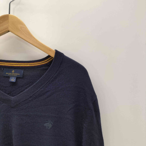 ブルックスブラザーズ BROOKS BROTHERS エクストラファインメリノウール Vネックセーター メンズ JPN:S